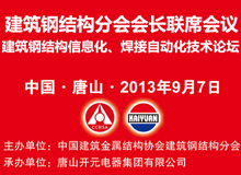 建筑鋼結(jié)構(gòu)分會會長聯(lián)席會議，信息化，焊接自動化技術(shù)論壇